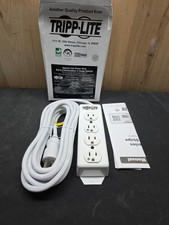 Tripp Lite PS-415-HG 4-Outlet Power Strip With 15 Ft Cord Hospital Grade White