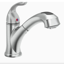 NEW 280 AMERICAN STANDARD KITCHEN Sullivan Pull-Out Faucet W/ Soap STAINLESS ST