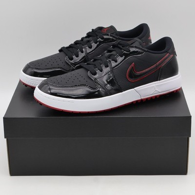 IQ3417-002 Nike Air Jordan 1 Low Golf Black White Varsity Red (Herren)