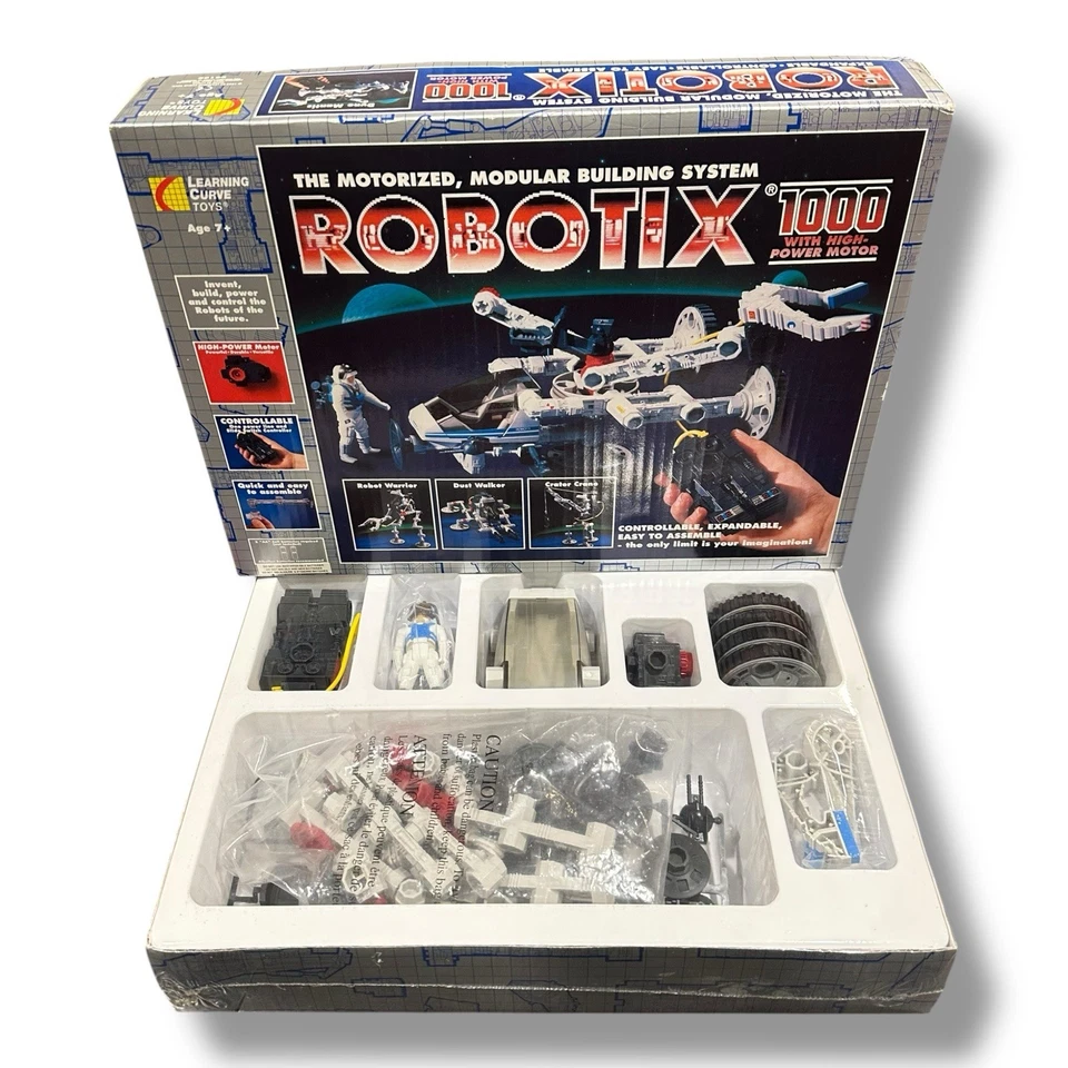 ROBOTIX Series 1000 Set Learning  Curve Toys 1995 NEW SEALED - Image 4 of 4