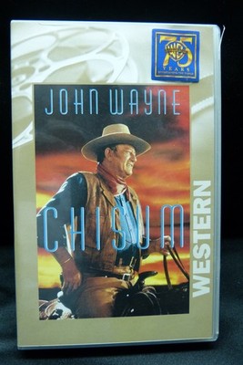 VHS Video Kassette  Western, Chisum, John Wayne