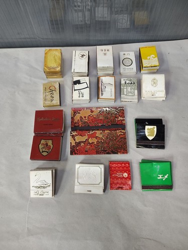 Lot 36 Vintage Matchbooks Foreign International Hong Kong paris Athens