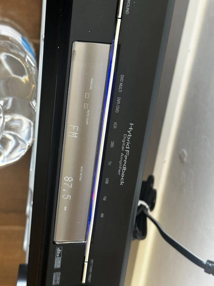 JVC RX-D302B Home theater receiver With RM-SRXD301J Remote , Bundle Av Cables  - Image 4 of 4