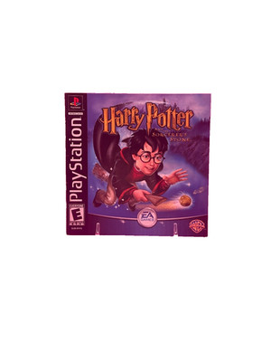 Harry Potter Sorcerers Stone PlayStation PS1 PSX Black Label Manual Only