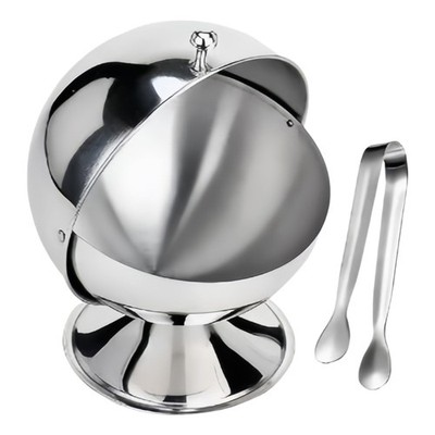 Elegant Spherical Sugar Container for Dining Table Beverage Serving Accessories