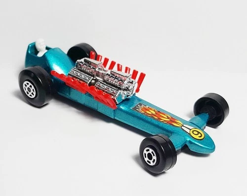 Vintage Matchbox Lesney Superfast #64 Slingshot Dragster w/Black Base - VGC