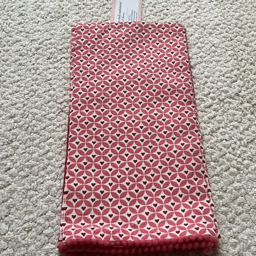 Cupcakes and Cashmere Red Hearts Daschund Weiner Set Kitchen XO Towels Dogs - Picture 4 of 5