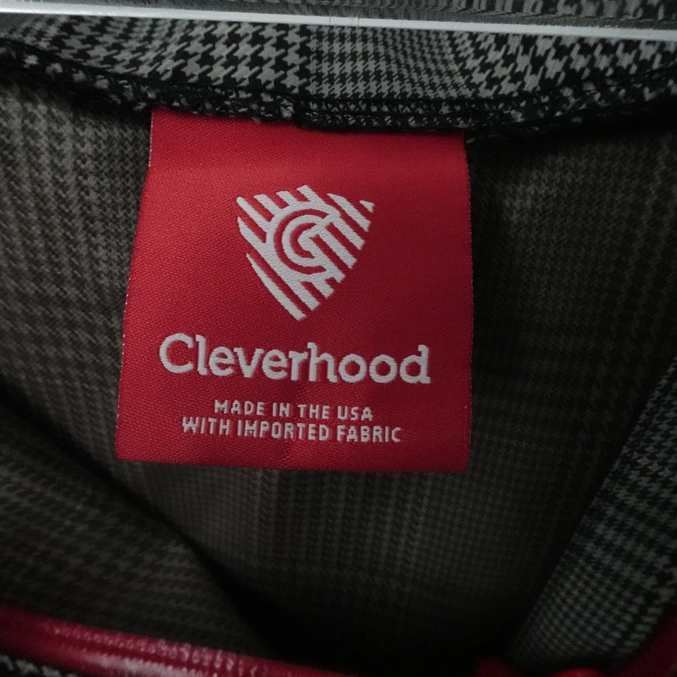 Cleverhood Urbanaut Rain Cape Houndstooth Reflective Unisex Bike Riding - Image 2 of 4