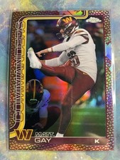 2025 Topps Chrome NFL - Matt Gay #300 Leather Refractor | MINT/NM