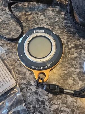 Bushnell BackTrack GPS Unit 360050. Yellow/Black/Silver. China. Tested. V.GOOD.