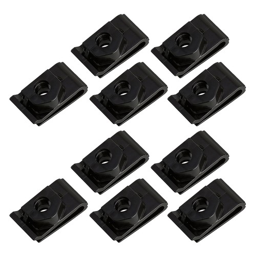 Retaining Tray 10x License Plate Bracket U Nut Retainer Clips Fit for Nissan 350Z Cube ...