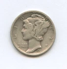 1937-D Mercury Dime - 90% Silver - Free Shipping