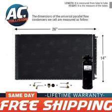 Cnfp1426kt Kit Ac Ac Universal Condenser Parallel Flow 14 X 26 With Drier Cnfp1426kt Kit Ac Ac Universal Condenser Parallel Flow 14 X 26 With Drier