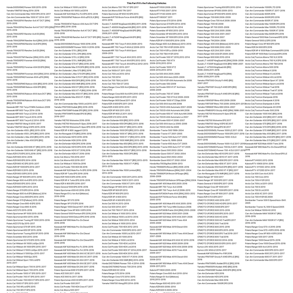 Open Trail 105066 Straight Blade 66" - Изображение 2 из 3