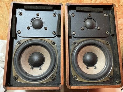 Sansui SP-M1 2-Way Bookshelf Speakers Vintage High-Fidelity Sound