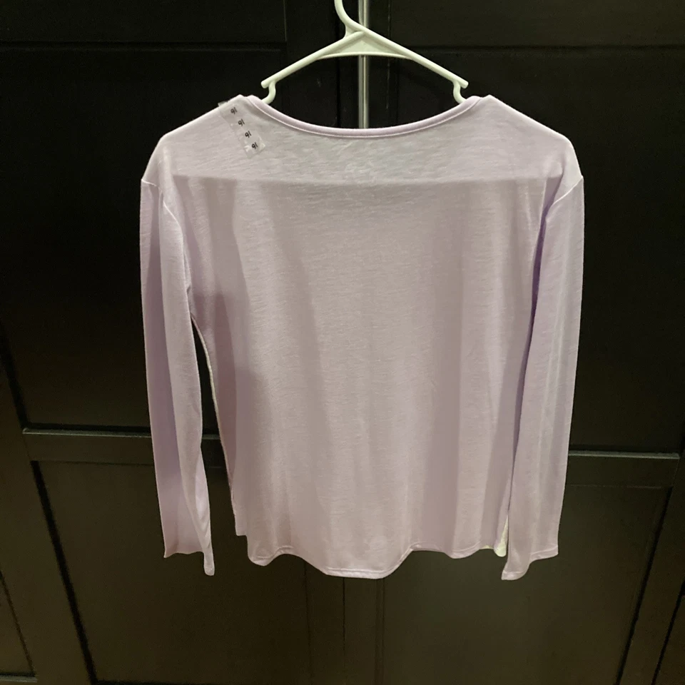 Justice sequined long sleeve shirt for girls size 14 **RARE!!** Vtg!! 2008!! - Image 2 of 4