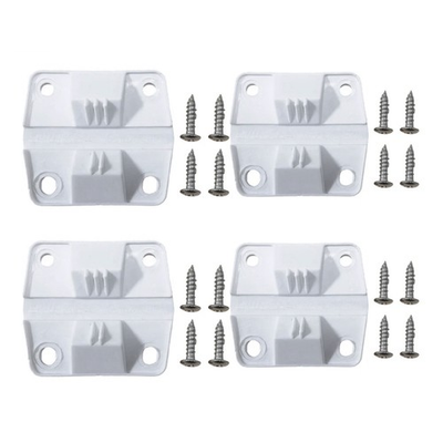 #ad #ad 4PC Strong Cooler Plastic Hinge Repair Kit w Screws For Coleman 40 Models $12.34