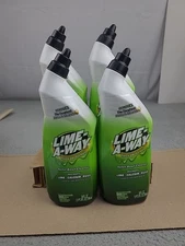 4x BIG 24 oz Lime-A-Way Thick Gel Formula Toilet Bowl Cleaner Rust 