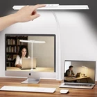 LED Clamp-On Desk Lamp Touch Control Dimmable 1500lm 3000K-6500K White