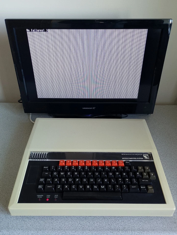 Acorn BBC Micro Computer Model B - MMC Drive and Fully Recapped PSU - Image 3 of 4