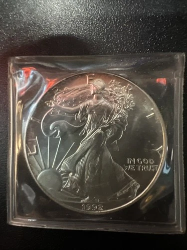 1992 1 oz Silver American Eagle (Brilliant Uncirculated)