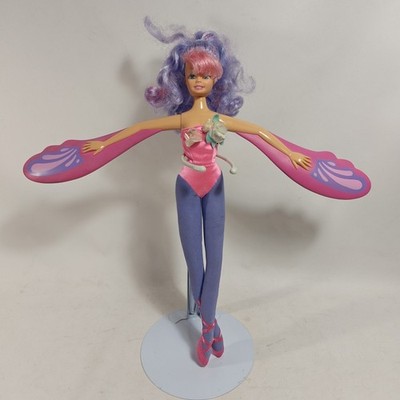 Wings Sky Barbie Soft Body Dancers Poseable Wings 15'' Tall See Pics Vintage