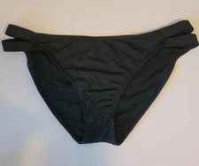 Kona Sol Women's Bikini Bottom Double Tab Medium Coverage Hipster Size XL NWOT