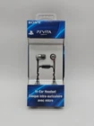 PS Vita in ear Headset New sealed in Box-VERY NICE!!!