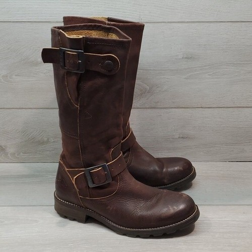 PLDM by Palladium Womens Leather Moto Boots shoes sz 7