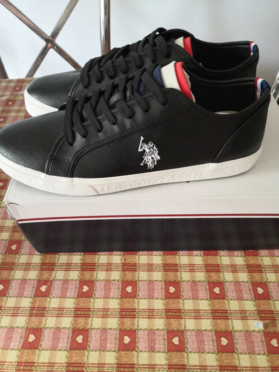 Mens US Polo Assn Jeremiah Trainers Size 8 UK New boxed eBay
