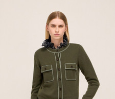 LES COPAINS-Paris Cardigan Sz.XL Cashmere Blend  Strickjacke ho MaxMara Herno