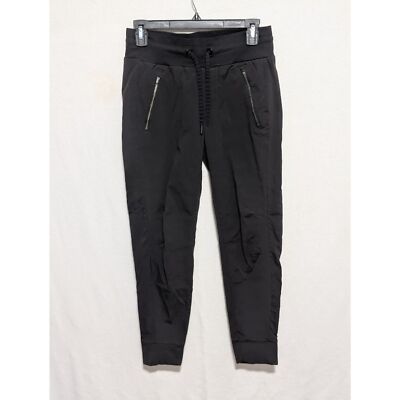 Athleta Attitude Mid-Rise Joggers Black Women's Size