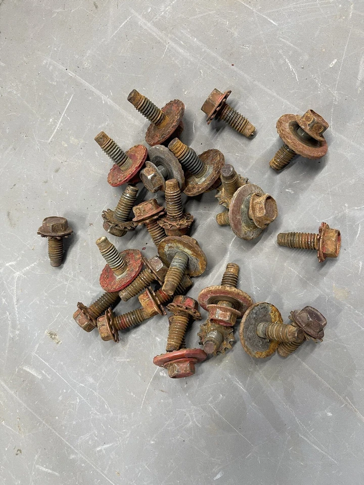 1961-1970 Ford Galaxie Fairlane Крыло Болты Капота Ranchero Comet Torino Falcon - Изображение 3 из 4