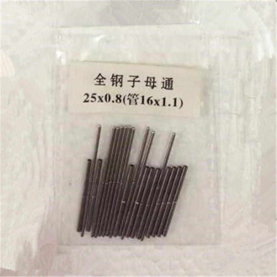 10Pcs 18mm-25mm Tube and Pins For Watch Bracelet Band Strap Stainless ...