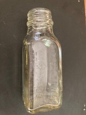 Vintage Glass Bottle Eiffel Tower Lemonade - Foster Clark LTD Maidstone 10cm 