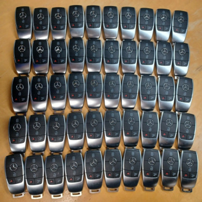 50x Mint Genuine OEM 2021-2026 Mercedes Benz Smart Remote Keys NBGDM3 201-170887