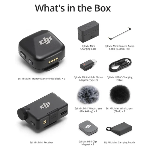 Dji Mic Mini Wireless Microphone Dual9