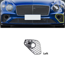 For Bentley Continental Gt 18 Front Bumper Chrome Grille Left Outer 3sd807647a