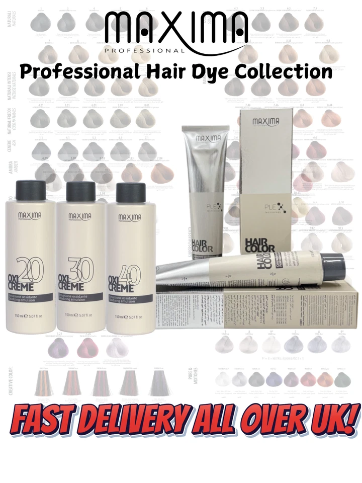 Maxima Professional Hair Color Collection | Cream Developer 150ml | Bleaching