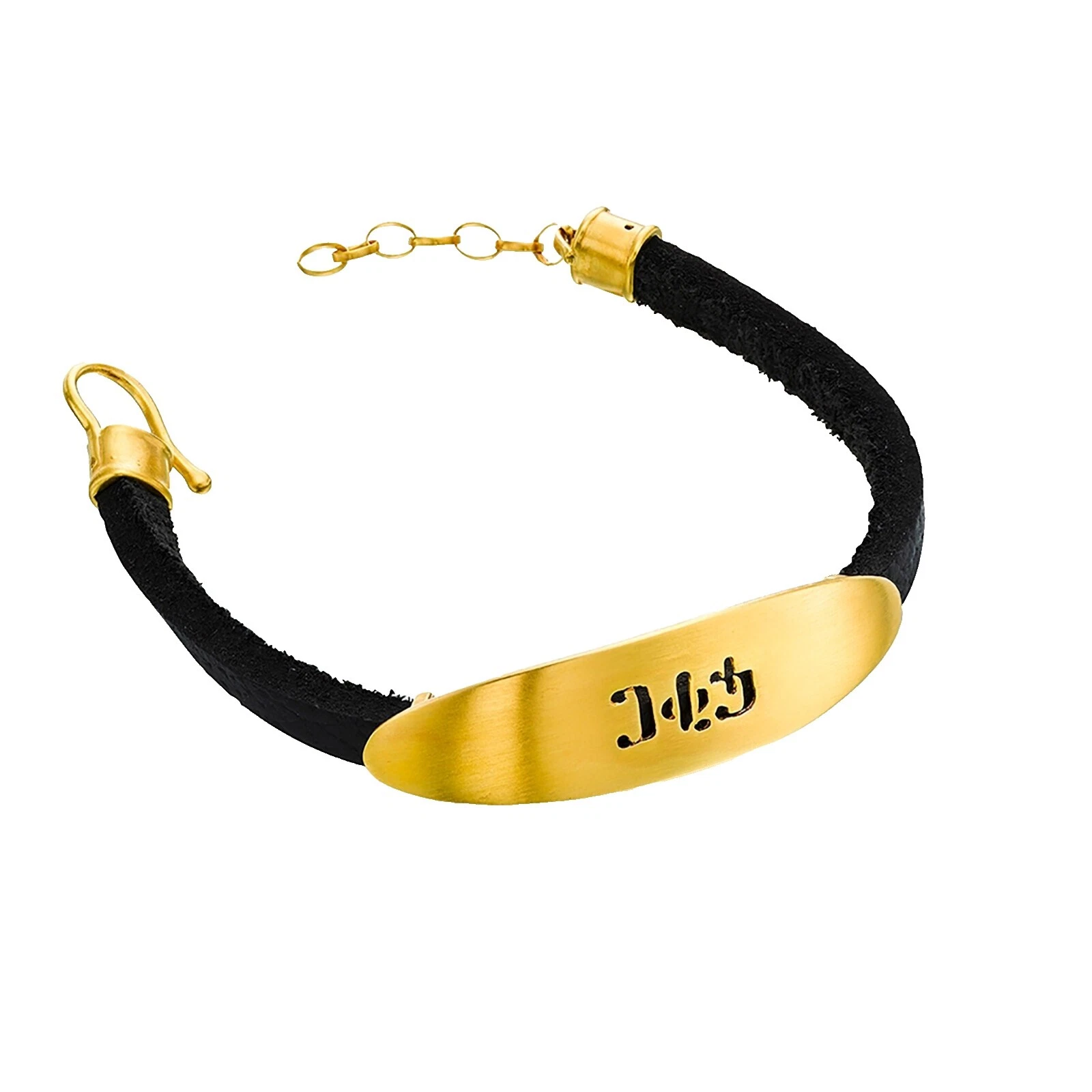 Chapado en oro Amarillo de Cuero Moda Joyería