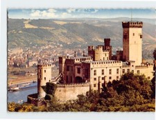 Postcard Stolzenfels Castle Koblenz Germany