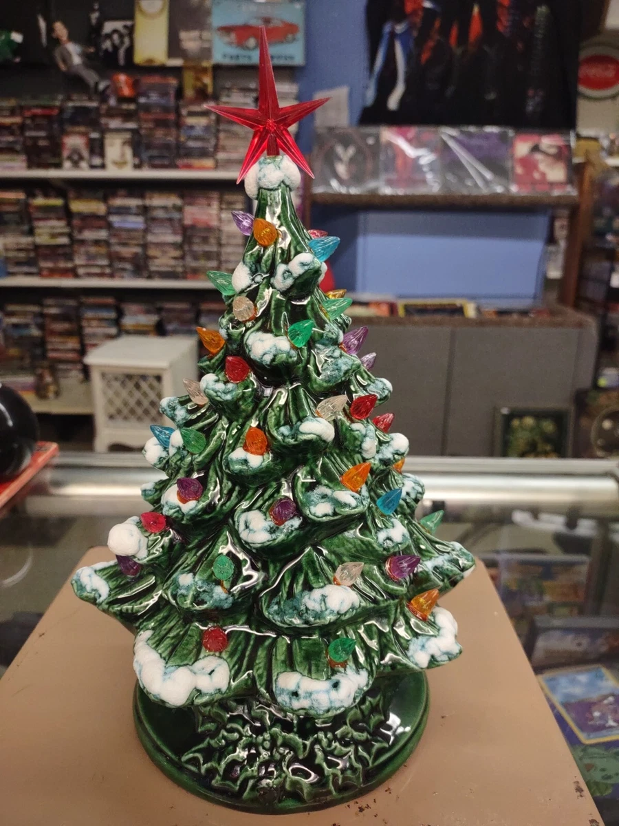 Ceramic light up sale tree
