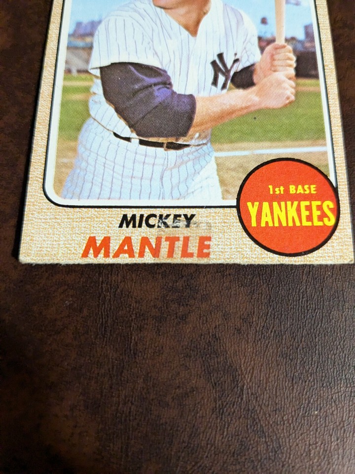 1968 Topps 280 Mickey Mantle (Scotch Tape Damage see photos) eBay