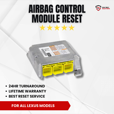 For All Lexus SEAT Airbag Module Reset SRS
