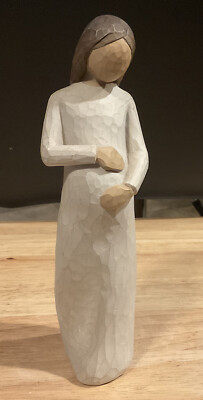 2002 Willow Tree  Cherish  8  Figurine Expecting Mother By Demdaco Susan Lordi
