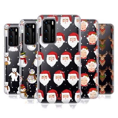 HEAD CASE DESIGNS CHRISTMAS ILLUSTRATION SOFT GEL CASE FOR HUAWEI PHONES 4