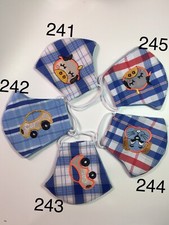 TODDLER FACE MASK- Triple Layer- Washable/ Breathable