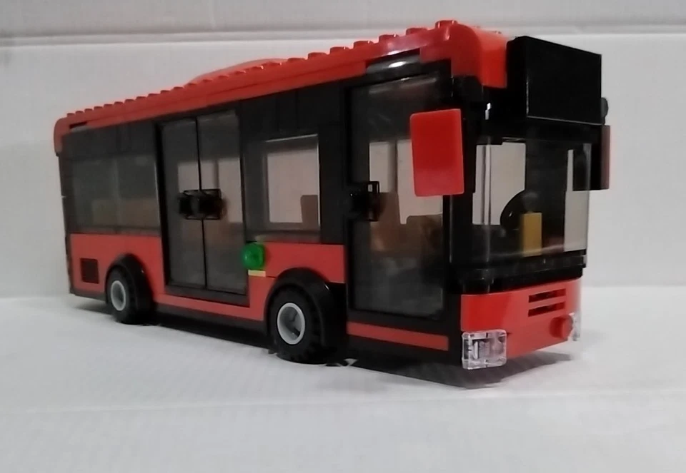 LEGO 60335 City Train Station Bus Only Bag 3-4 - Custom Color Bus - Image 4 of 4