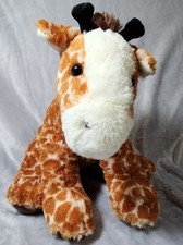 Aurora Standing Giraffe Plush/Stuffed Animal 13"