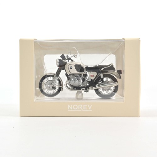 BMW R90/6 1974 NOREV 182036 1:18 blanco - Imagen 4 de 5